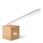 Fordelspakke 4x Philips LED Vandtæt Lysrender CoreLine WT120C G2 29W 4000lm - 840 Kold Hvid | 120cm 