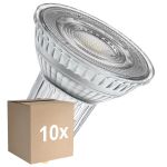Fordelspakke 10x Ledvance LED Spot GU10 PAR16 3.7W 350lm 36D - 927 Ekstra Varm Hvid | Bedste Farvegengivelse - Dæmpbar - Erstatter 35W