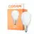 Osram Retrofit LED E14 Kugle Matt 5W 250lm - 827 Ekstra Varm Hvid | RGBW - Dæmpbar - Fjernbetjening - Erstatter 25W