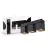D'Lite Loftlampe Kubo Sort Vipbar og Beskyttelse Mod Brud | IP20 - Egnet til 3x GU10