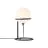 Nordlux Bordlampe Wilson Glas og Metal Sort | Egnet til 1x G9
